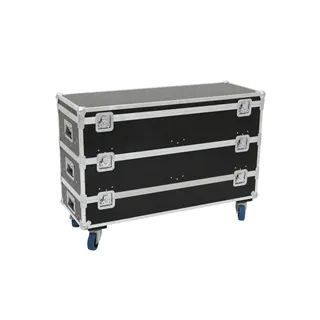 ROADINGER Flightcase 12x LED-Leiste mit Rollen