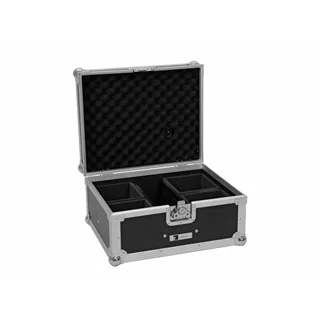 ROADINGER Flightcase EC-AU4 4x AKKU UP 4 QCL Spot QuickDMX