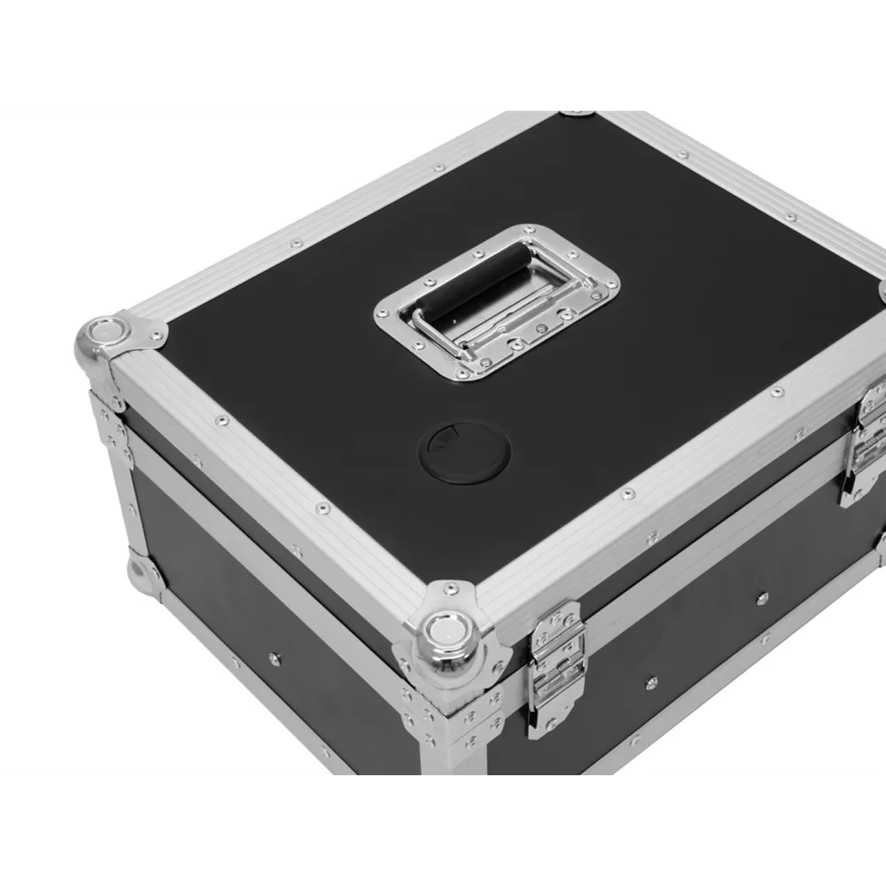 ROADINGER Flightcase EC-AU4 4x AKKU UP 4 QCL Spot QuickDMX
