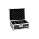 ROADINGER Flightcase EC-4AC 4x AKKU Flat Light Serie