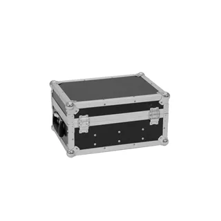 ROADINGER Flightcase EC-4AC 4x AKKU Flat Light Serie