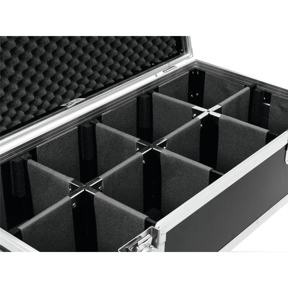 ROADINGER Flightcase 8x AKKU UP-4