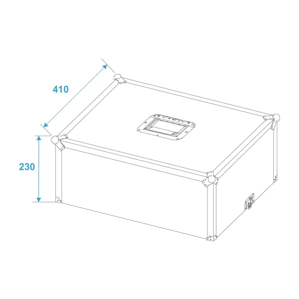 ROADINGER Flightcase NSF-350