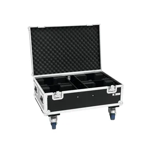 ROADINGER Flightcase 4x THA-40 PC mit Rollen