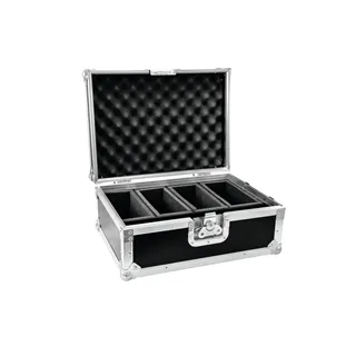 ROADINGER Flightcase 4x AKKU Flat Light Serie