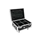 ROADINGER Flightcase 4x AKKU UP-4 QuickDMX mit Ladefunktion