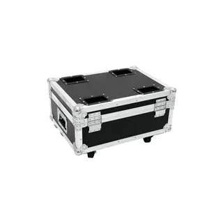 ROADINGER Flightcase 4x AKKU UP-4 QuickDMX mit Ladefunktion
