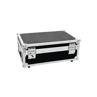 ROADINGER Flightcase 4x AKKU TL-3 Trusslight QuickDMX mit Ladefunktion