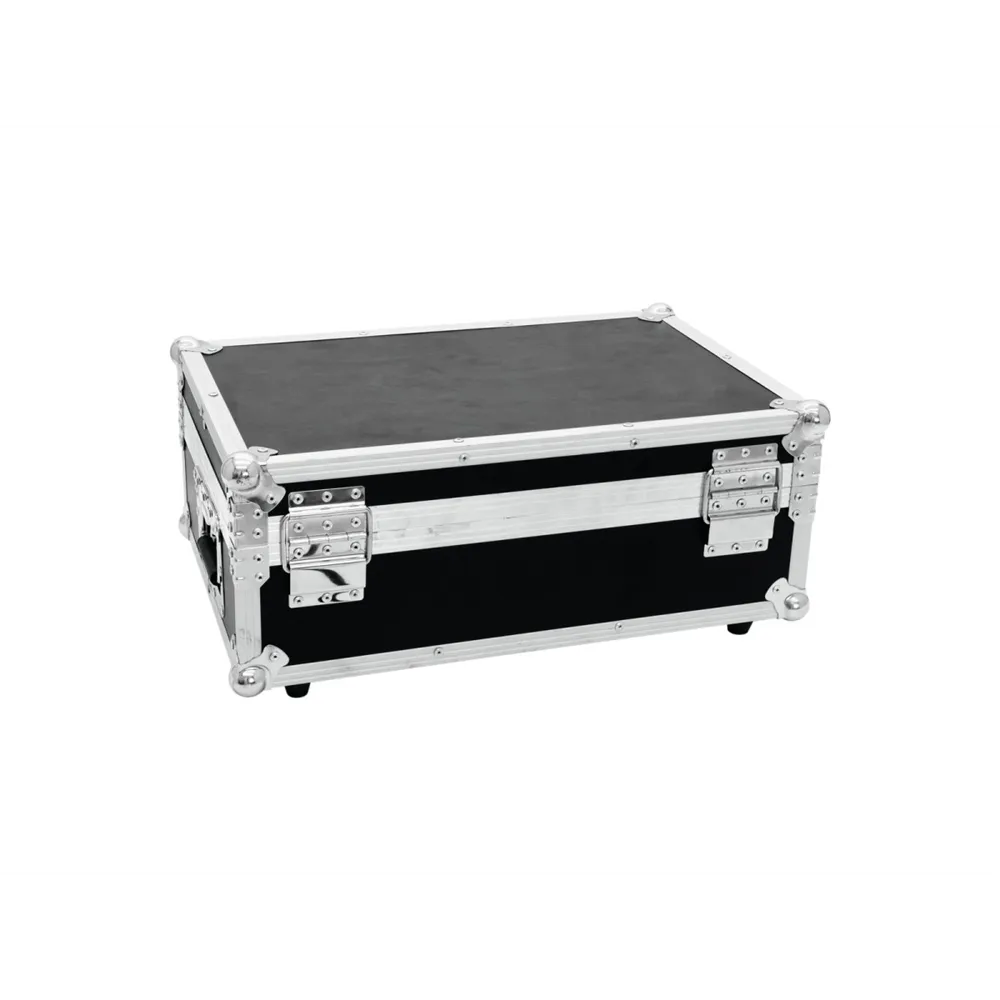 ROADINGER Flightcase 4x AKKU TL-3 Trusslight QuickDMX mit Ladefunktion