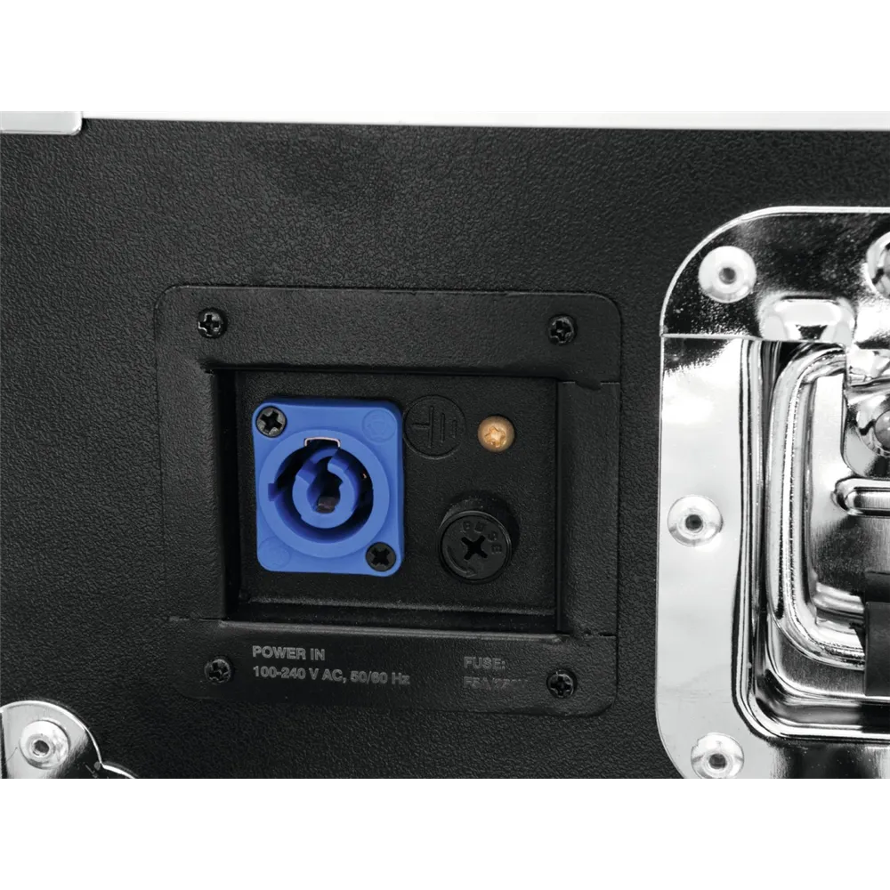 ROADINGER Flightcase 4x AKKU IP UP-4 QuickDMX mit Ladefunktion