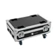 ROADINGER Flightcase 4x AKKU BAR-6 Glow QCL Flex QuickDMX mit Ladefunktion