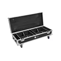 ROADINGER Flightcase 8x AKKU IP UP-4 QuickDMX mit Ladefunktion