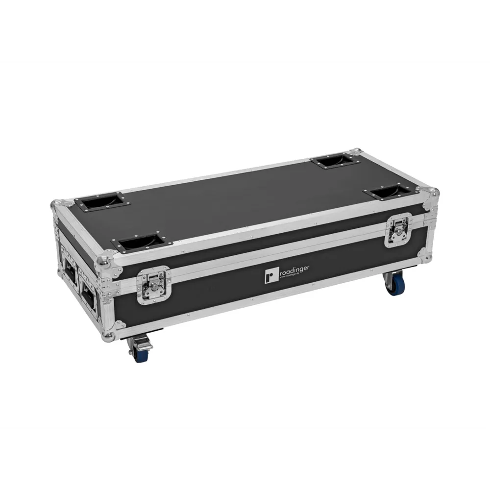 ROADINGER Flightcase 8x AKKU IP UP-4 QuickDMX mit Ladefunktion