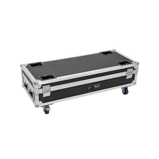 ROADINGER Flightcase 8x AKKU IP UP-4 QuickDMX mit Ladefunktion
