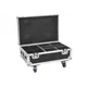 ROADINGER Flightcase 4x AKKU IP UP-4 Plus HCL Spot WDMX mit Ladefunktion