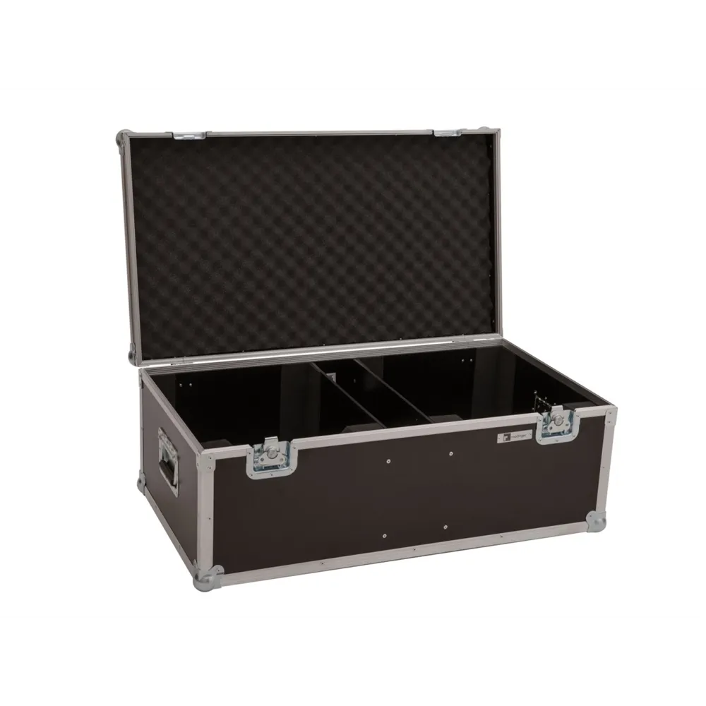 ROADINGER Flightcase 2x LED THA-150F Theater-Spot