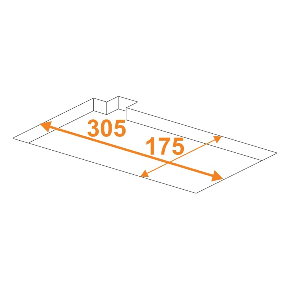 ROADINGER Flightcase 2x LED THA-150F Theater-Spot