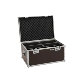 ROADINGER Flightcase 4x LED 4/7C-12 Silent Slim Spot