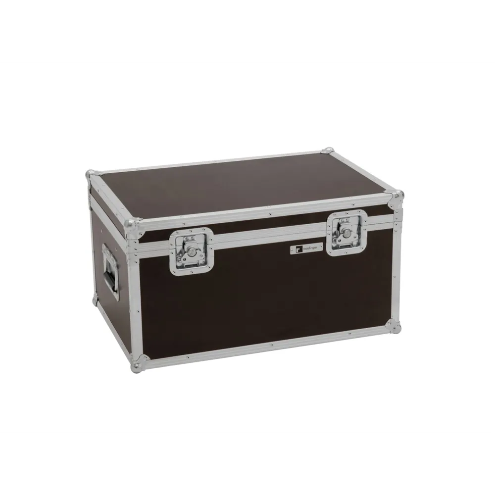 ROADINGER Flightcase 4x LED 4/7C-12 Silent Slim Spot