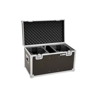 ROADINGER Flightcase 2x LED TMH-X4