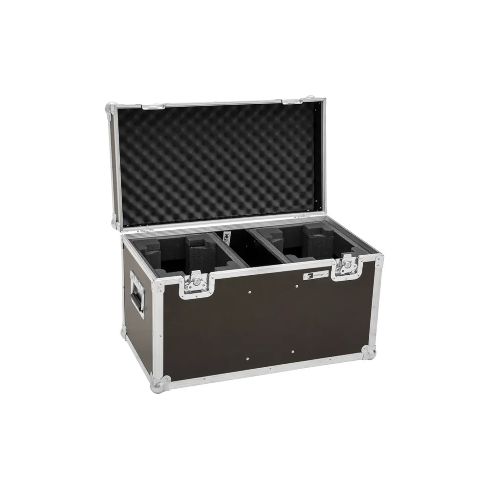 ROADINGER Flightcase 2x LED TMH-X4