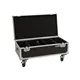 ROADINGER Flightcase 4x Audience Blinder 2x100W mit Rollen