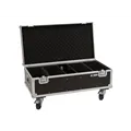 ROADINGER Flightcase 4x Audience Blinder 2x100W mit Rollen