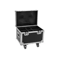 ROADINGER Flightcase 4x LED TMH-13/17/S30/W36 mit Rollen