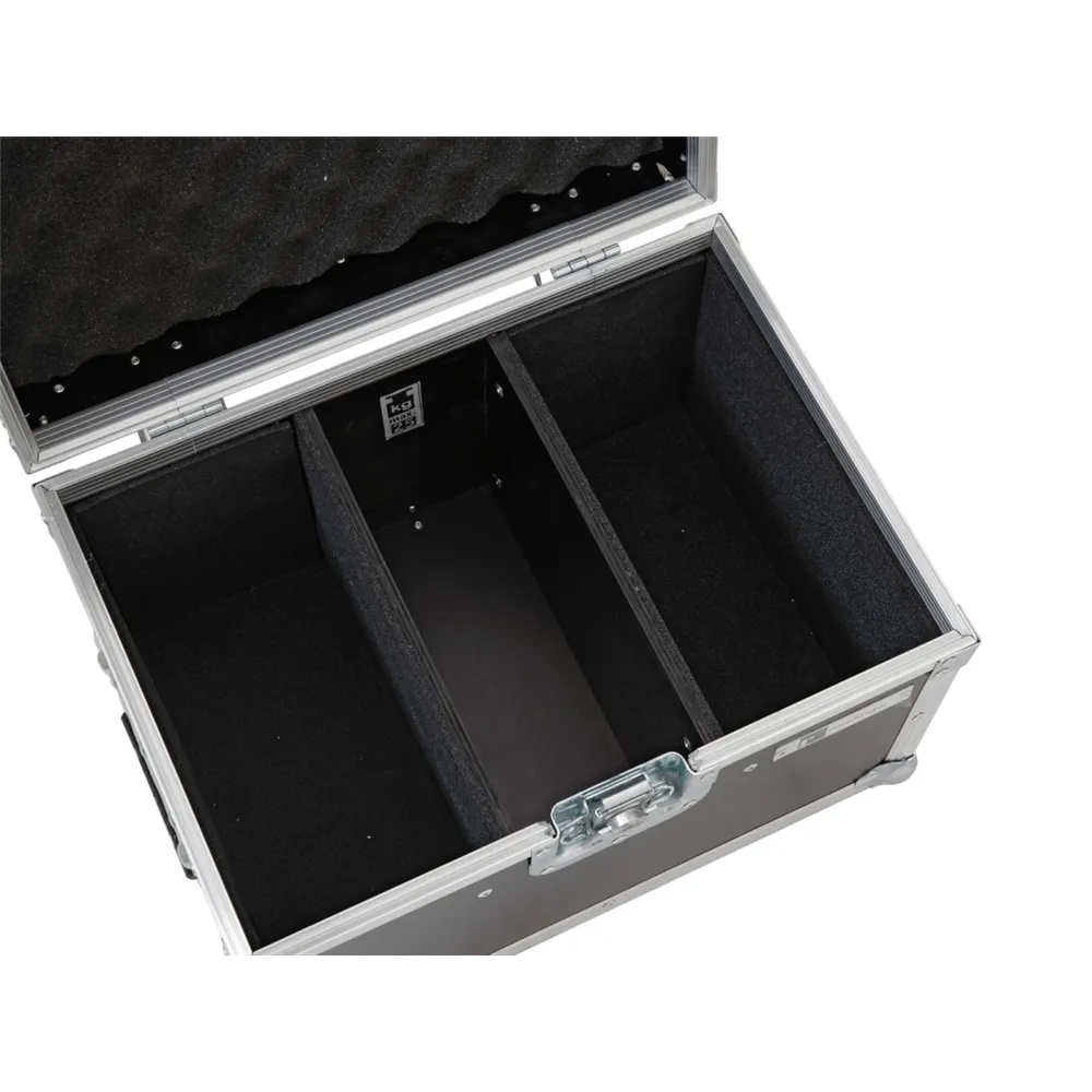 ROADINGER Flightcase 2 x LED CBB-2 COB Leiste