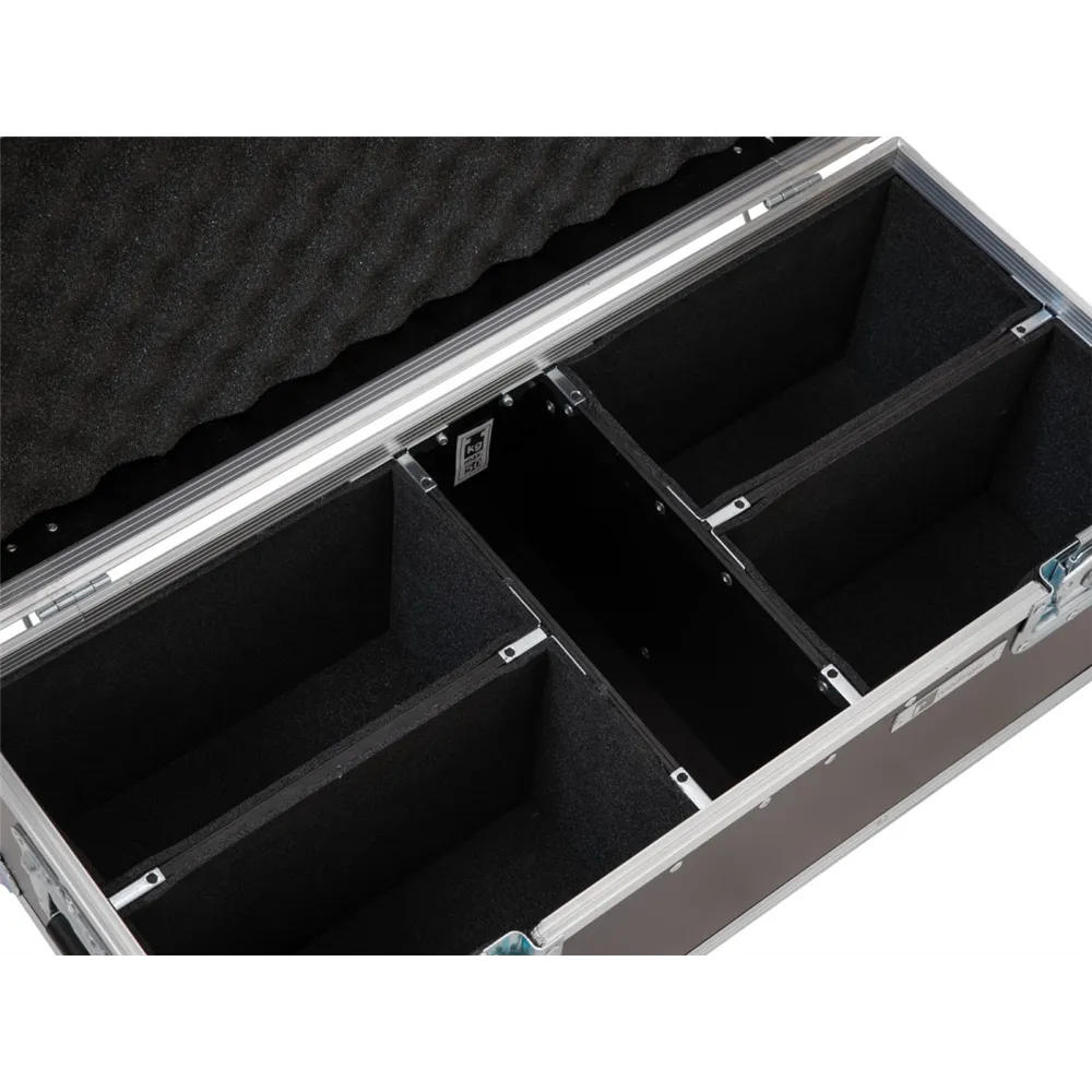ROADINGER Flightcase 4 x LED CBB-2 COB Leiste