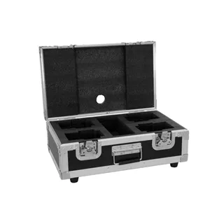 ROADINGER Flightcase 4x AKKU Dot 1 RGB/WW QuickDMX