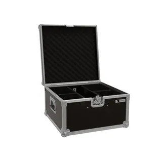 ROADINGER Flightcase 4x LED IP PAR 3x8W QCL/3x9W SCL