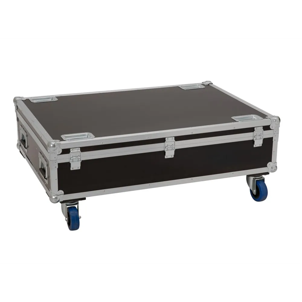 ROADINGER Flightcase 4x LED IP T-PIX 8 QCL/T-PIX 12 HCL mit Rollen