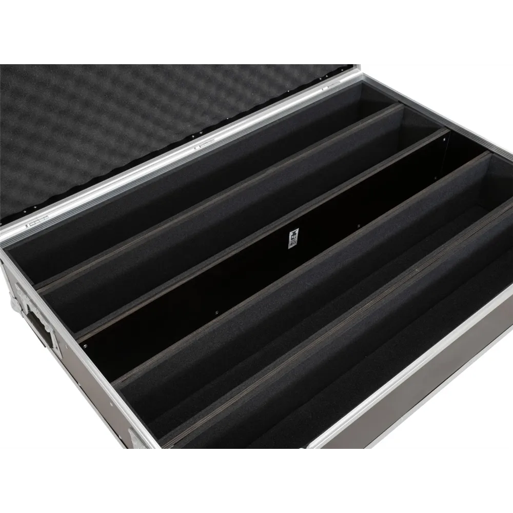 ROADINGER Flightcase 4x LED IP T-PIX 8 QCL/T-PIX 12 HCL mit Rollen