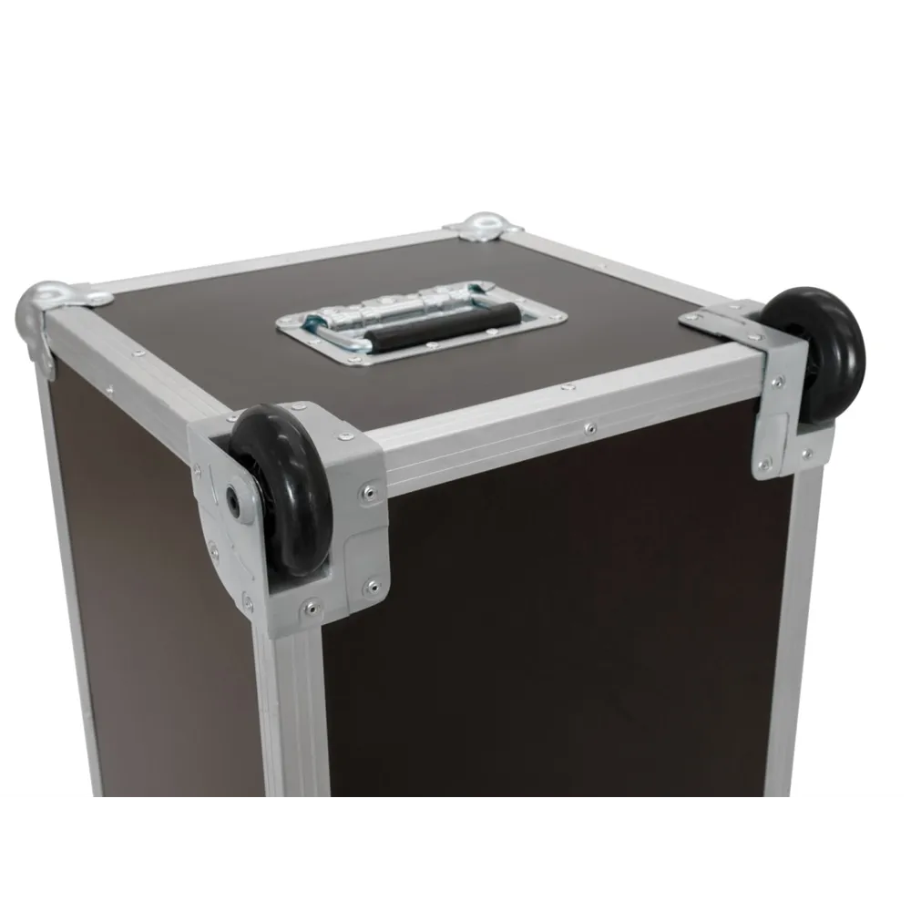 ROADINGER Flightcase 4x LED IP T-Bar 16 QCL Leiste