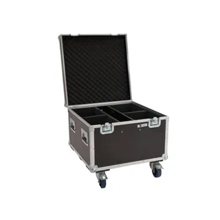 ROADINGER Flightcase 4x LED Theatre COB 100 Serie mit Rollen