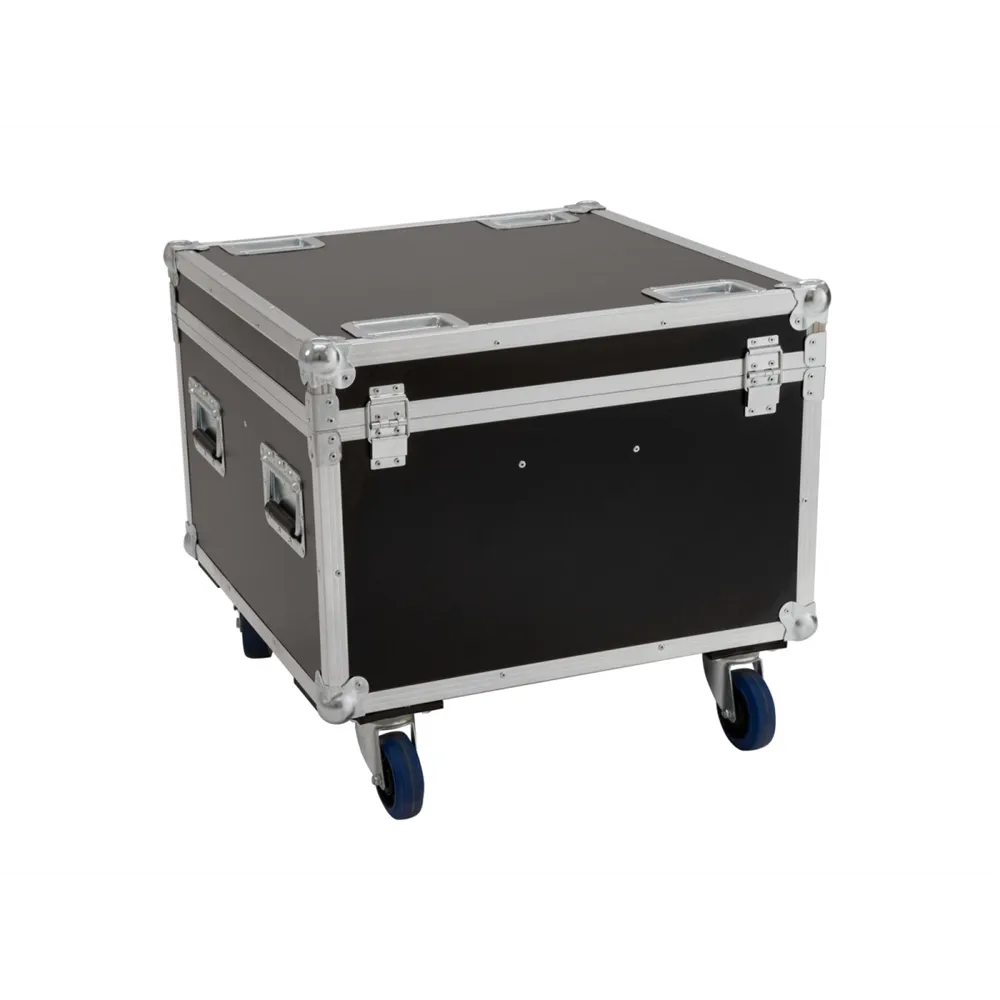 ROADINGER Flightcase 4x LED Theatre COB 100 Serie mit Rollen