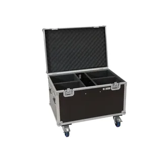 ROADINGER Flightcase 4x LED Theatre COB 200 Serie, mit Rollen
