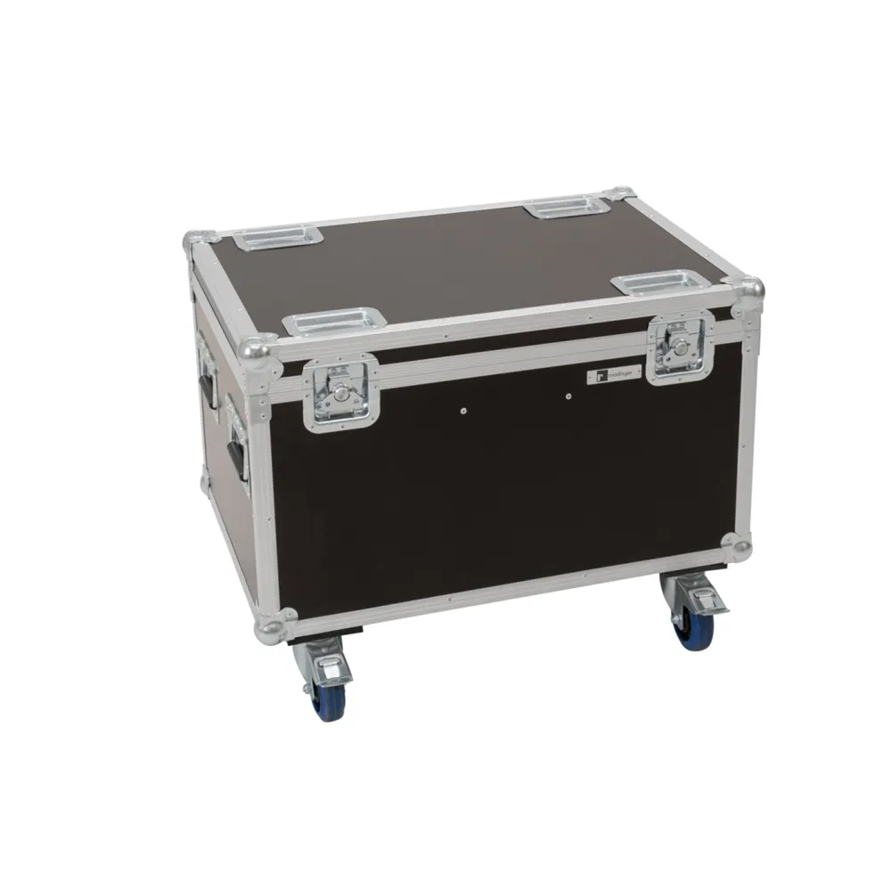 ROADINGER Flightcase 4x LED Theatre COB 200 Serie, mit Rollen