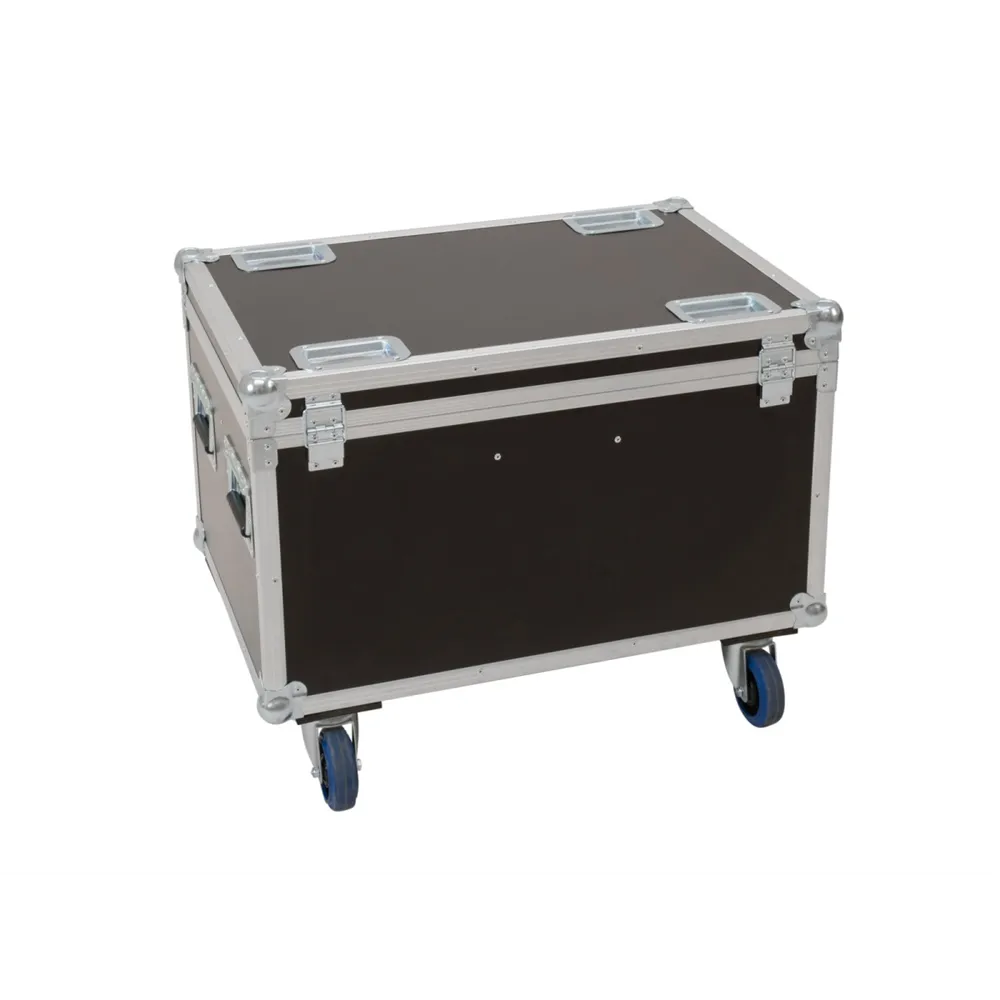 ROADINGER Flightcase 4x LED Theatre COB 200 Serie, mit Rollen