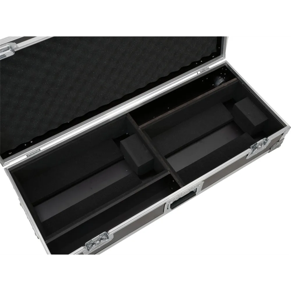 ROADINGER Flightcase 2x LED TSL-1000 mit Trolleyfunktion