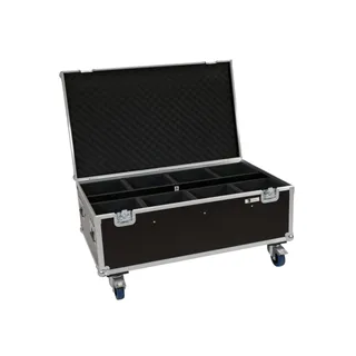 ROADINGER Flightcase 8x LED IP PAR 7x8W QCL/7x9W SCL mit Rollen