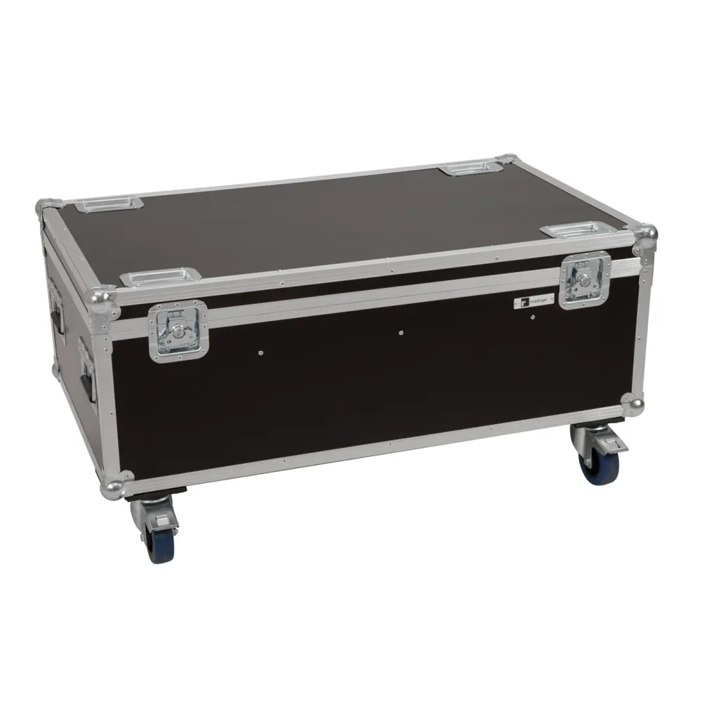 ROADINGER Flightcase 8x LED IP PAR 7x8W QCL/7x9W SCL mit Rollen