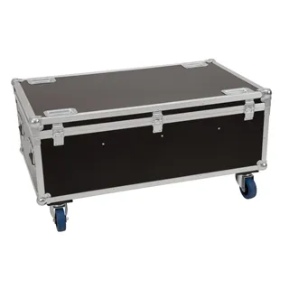 ROADINGER Flightcase 8x LED IP PAR 7x8W QCL/7x9W SCL mit Rollen