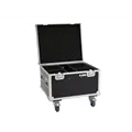 ROADINGER Flightcase 4x LED IP PAR 7x8W QCL/7x9W SCL mit Rollen