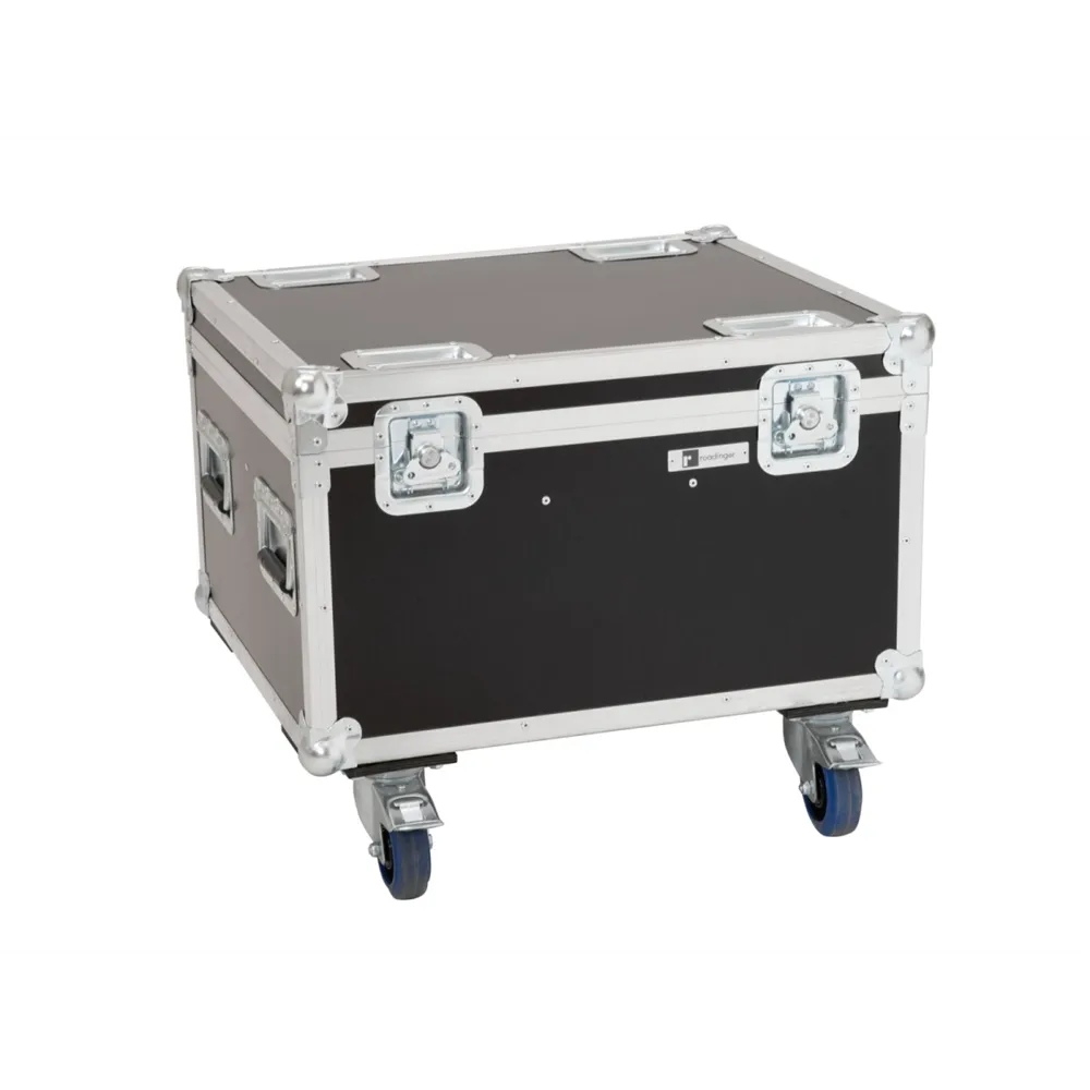 ROADINGER Flightcase 4x LED IP PAR 7x8W QCL/7x9W SCL mit Rollen