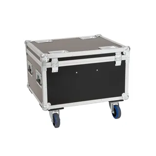ROADINGER Flightcase 4x LED IP PAR 7x8W QCL/7x9W SCL mit Rollen