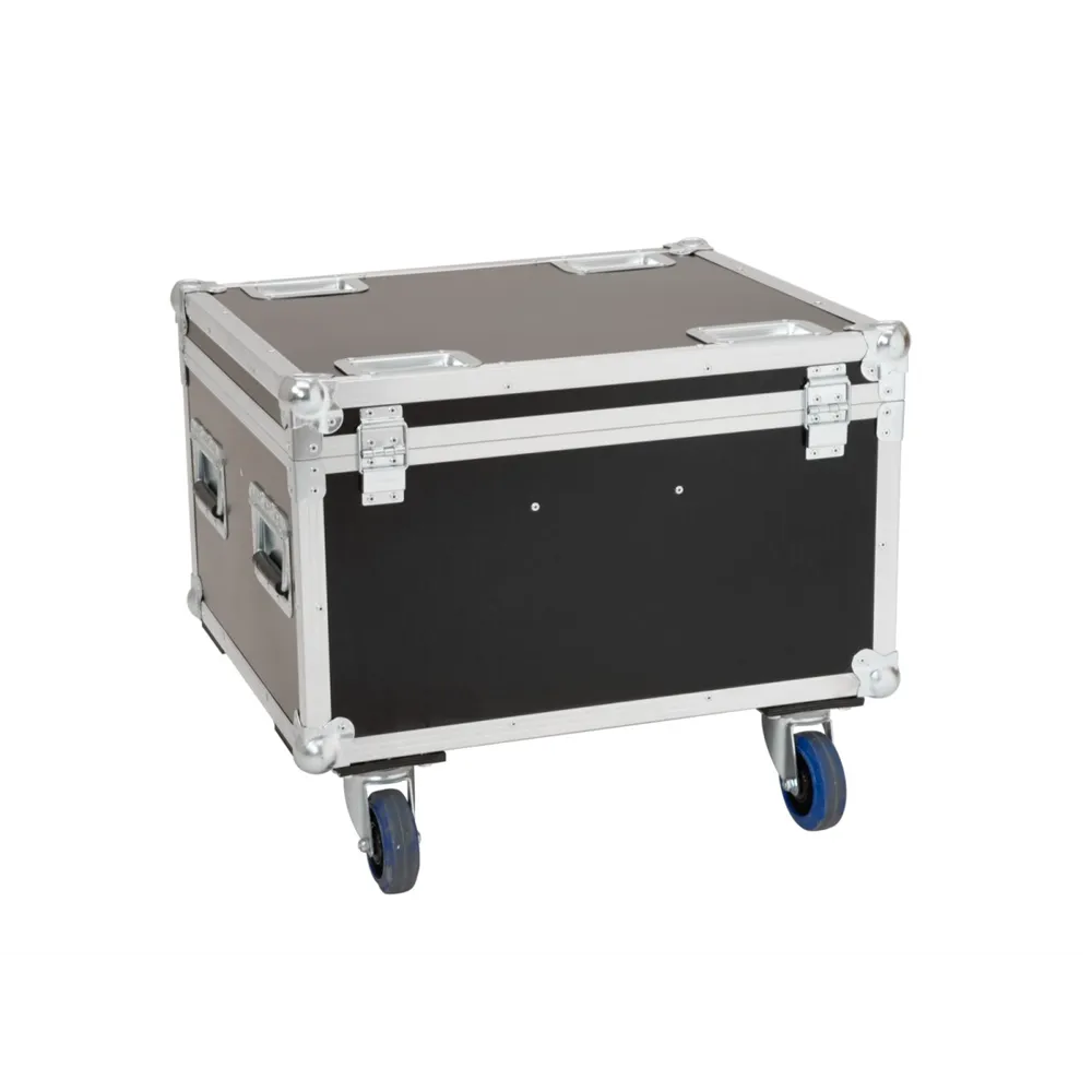 ROADINGER Flightcase 4x LED IP PAR 7x8W QCL/7x9W SCL mit Rollen