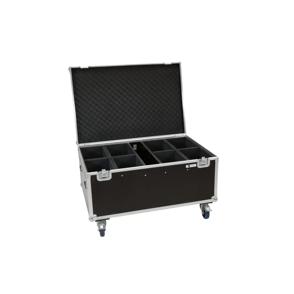 ROADINGER Flightcase 8x LED IP PAR 12x8W QCL/12x9W SQL Spot mit Rollen