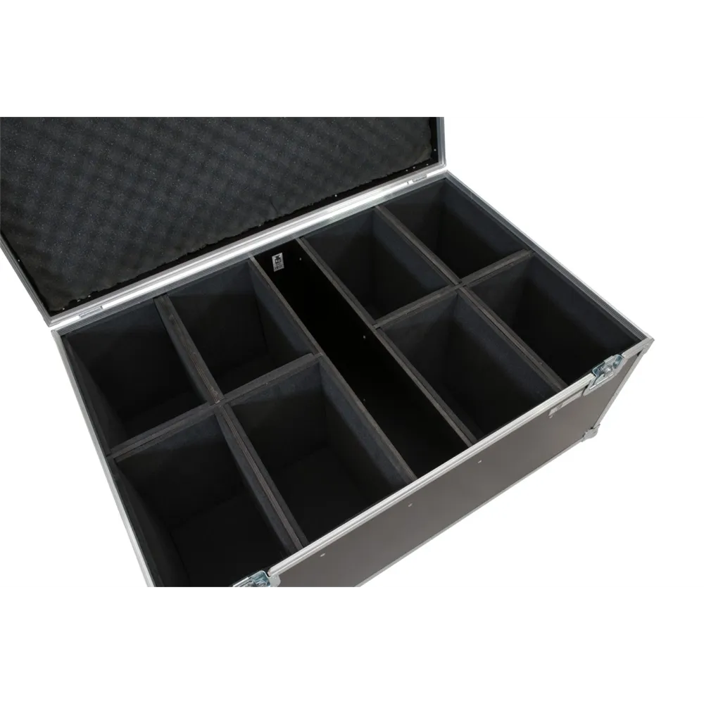 ROADINGER Flightcase 8x LED IP PAR 12x8W QCL/12x9W SQL Spot mit Rollen
